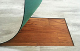 塩ビタイル上貼り